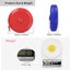 3pcs 60-inch 1.5 Meter Soft And Retractable Tape Measure Carousel 2