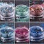 Holographic Glitter Nails Sequins, 6boxes 3d Colorful Shining Nail , Nail Spark Carousel 4