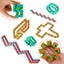 6 Pieces Wacky Tracks Fidget Toys,sensory Fidget Snake Twist Toy Carousel 4