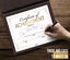 Inkdotpot Pack Of 25, Golden Certificate of Completion Award Certificate For Carousel 5