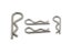 Stainless Steel R Shaped Spring Cotter Clip Pin M1 M1.2 M1.6 M1.8 M2 M2.5 M3 Carousel 5