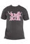Yungblud T Shirt DEADHAPPY Pink Logo new Official Mens Charcoal Grey Carousel 4