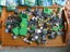 Bulk lot of Countdown Farm Brick Packs: 200 +, Farm House and Shed - unopened Carousel 6