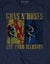 Guns N Roses T Shirt Use Your Illusion Band Logo new Official Mens Navy Blue Carousel 3