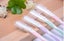 New 4pcs/SET 3 in 1 Eyebrow Brush Eyebrow Razor comb Carousel 4
