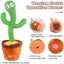 Dancing Cactus Toys Plush Singing Cactus Toy Home Decor Children Playing Toy Carousel 5