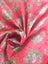 Vintage brushed back sateen cotton, paisley red Carousel 3
