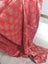 Vintage brushed back sateen cotton, paisley red Carousel 6