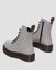 Dr. Martens Jadon III Platform Leather Boots Zinc Grey Pisa Carousel 5
