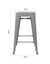 Amelie Barstool 66cm - Matt Black Carousel 5