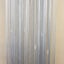 Beaded String Curtain 1 m x 2 m-Silver Grey Carousel 1
