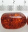 Beads - Amber Resin - 21x11mm 18 Pcs Carousel 1