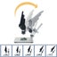 Microscope Digital 1200X Carousel 10