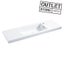 DELETED LINE - SLIM WALL HUNG BASIN 1000X350 RIGHT HAND TAP HOLE Carousel 1