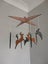 Hand Painted Wooden "Woodlands" Theme Baby Mobile Carousel 3