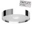 DELETED LINE - ZUCCHETTI CEILING MOUNTED ROUND SHOWER HEAD 320MM W/LIGHT Carousel 1
