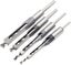 4PCS 1/2"-1/4" Wood Square Hole Mortising Chisel Drill Press Hole Saw Bits Set Carousel 10