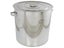 80L Tall Stock Pot + Lid - 50cm Stainless Steel Stockpot Carousel 1