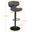 2pcs Vintage Bar Stool Carousel 5