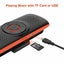 Usb Rechargeable Wireless Handsfree Sun Visor Car Speakerphone Carousel 10