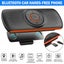Usb Rechargeable Wireless Handsfree Sun Visor Car Speakerphone Carousel 9