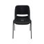 Saturn Heavy Duty Polyproylene Chair Black Carousel 1