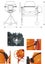 250L CEMENT MIXER,Orange color XH-PCM250 Carousel 4