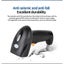 Barcode reader, Laser, 1D Handheld - Wired (USB) or Wireless Carousel 4