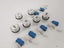 Arcade led buttons, 1.2.3.4p, start conin 24mm Carousel 4