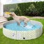 Goslash Picks 120cm Pet Dog Swimming Pool Cat Portable Bathtub Kid Shower Was... Carousel 8