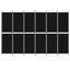 6-panel Room Divider Black 300x200 Cm Fabric Tpbxao Carousel 3