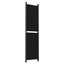 6-panel Room Divider Black 300x200 Cm Fabric Tpbxao Carousel 6