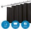 Shower Curtain, Waterproof Polyester Shower Curtain With Reinforced Hem, Washabl Carousel 1