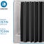 Shower Curtain, Waterproof Polyester Shower Curtain With Reinforced Hem, Washabl Carousel 2