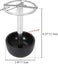 Toothbrush Holder Stand, For Razor, Bathroom Vanity Countertop, Stainless Steel Carousel 4