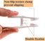 50 Pack Hanger Clips For Hangers, Multi-purpose Strong Pinch Easily Clip On Clot Carousel 3