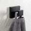 Bath Towel Hook Stainless Steel Square Clothes Towel Coat Robe Hook Cabinet Clos Carousel 4
