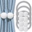 4 Pack Magnetic Curtain Tiebacks Convenient Drape Tie Backs Weave Holder For Win Carousel 5