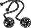 12pcs Hollow Ball Shower Curtain Hooks Luxury Quality Rustproof Stainless Steel Carousel 1