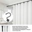 12pcs Hollow Ball Shower Curtain Hooks Luxury Quality Rustproof Stainless Steel Carousel 3