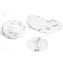 Coaster Leather Set Of 6 Glass Coaster, Coaster Marble For Drinks, Bar, Cups, C Carousel 2