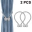 2 Pcs Magnetic Curtain Tiebacks, Convenient Drape Tie Backs, Decorative Drape T Carousel 1