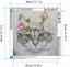 Diamond Painting Complete Square Kit, Beautiful Cat 40 X 40 Cm, Diamond Painting Carousel 2