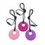 Chew Necklace For Girls,3 Pack Silicone Sensory Oral Motor Aids Teething Necklac Carousel 4