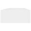 Wall-mounted Drawer Shelves 2 Pcs White 60x23.5x10cm Mdf Ttbxpl Carousel 6