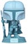Star Wars: The Mandalorian - Mandalorian Hologram Glow US Exclusive Pop! Vinyl Carousel 1