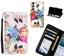 Samsung Galaxy S23 Plus case 3 card leather wallet case printed ID Carousel 1