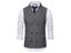 Men's Double Breasted Suit Vests Sleeveless Vest Waistcoat For Wedding Carousel 4