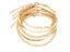 DIEZI New Vintage Simple Gold Snake Link Chain Anklet For Women Girls Carousel 7