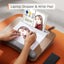 Lap Laptop Desk with Pillow Cushion Anti-Slip Notebook Stand -Wood Color Carousel 4